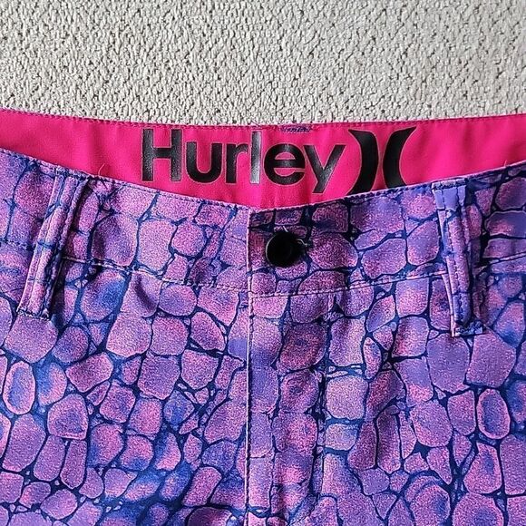 Hurley Purple Phantom Board Shorts - Size  3 - Picture 4 of 14